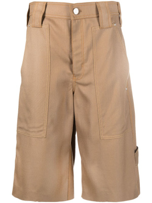 

Logo-patch shorts, Stella McCartney Logo-patch shorts
