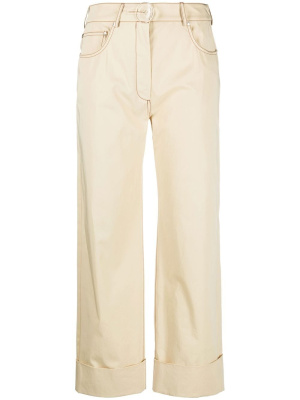 

Straight-leg cropped trousers, Stella McCartney Straight-leg cropped trousers