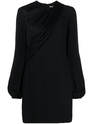 

Draped fitted minidress, Stella McCartney Draped fitted minidress