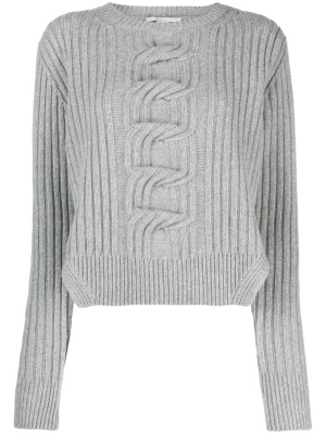 

Knitted cashmere jumper, Stella McCartney Knitted cashmere jumper