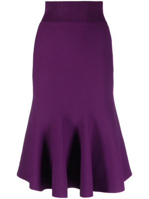 

Fluted knitted skirt, Stella McCartney Fluted knitted skirt
