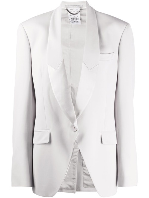 

Shawl-lapel single-breasted blazer, Stella McCartney Shawl-lapel single-breasted blazer