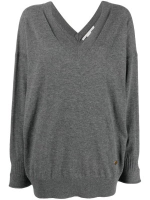 

Stella Iconics v-neck jumper, Stella McCartney Stella Iconics v-neck jumper
