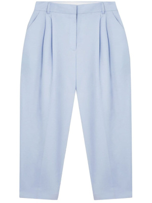

Pleated cropped-leg trousers, Stella McCartney Pleated cropped-leg trousers