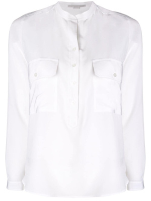 

Collarless shirt, Stella McCartney Collarless shirt