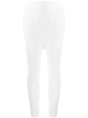 

Ribbed high-waisted leggings, Stella McCartney Ribbed high-waisted leggings