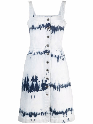

Tie-dye cotton dress, Stella McCartney Tie-dye cotton dress