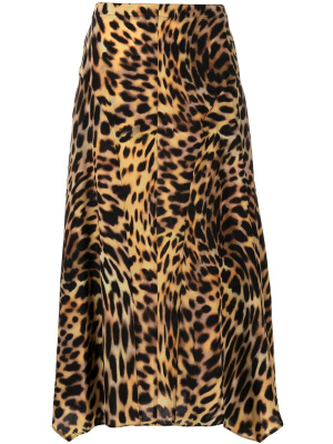 

Naya cheetah-print midi skirt, Stella McCartney Naya cheetah-print midi skirt