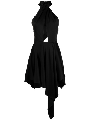 

Asymmetric halterneck dress, Stella McCartney Asymmetric halterneck dress