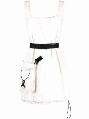 

Sleeveless belted dress, Stella McCartney Sleeveless belted dress