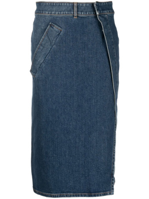 

Denim wrap skirt, Stella McCartney Denim wrap skirt