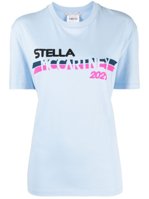 

2021 logo-print T-shirt, Stella McCartney 2021 logo-print T-shirt