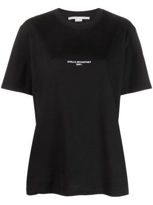

Logo-print cotton T-shirt, Stella McCartney Logo-print cotton T-shirt