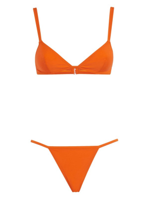 

Logo-print bikini set, Marni Logo-print bikini set