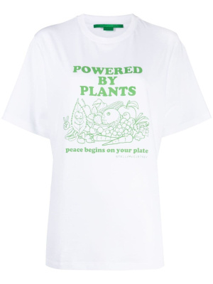 

Graphic-print cotton T-shirt, Stella McCartney Graphic-print cotton T-shirt