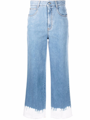 

High-rise cropped jeans, Stella McCartney High-rise cropped jeans