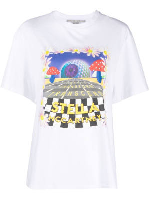 

Transcend graphic-print T-shirt, Stella McCartney Transcend graphic-print T-shirt