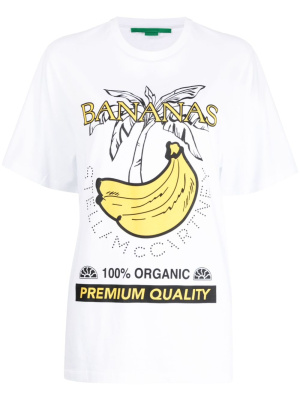 

Banana-print cotton T-shirt, Stella McCartney Banana-print cotton T-shirt