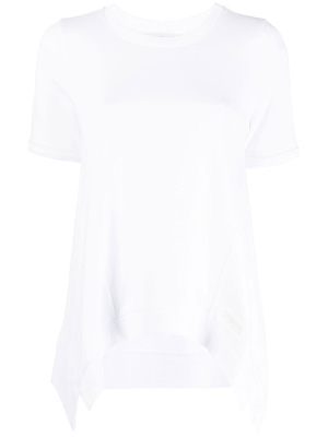 

Waterfall-hem T-shirt, Stella McCartney Waterfall-hem T-shirt