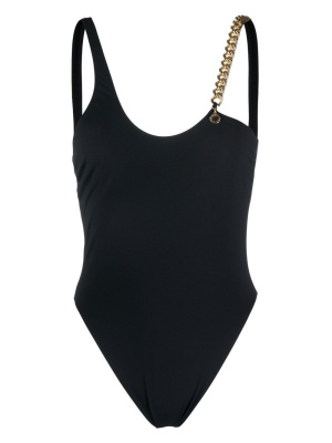 

Chain-detail backless swimsuit, Stella McCartney Chain-detail backless swimsuit