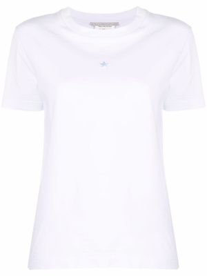 

Iridescent-star cotton T-shirt, Stella McCartney Iridescent-star cotton T-shirt