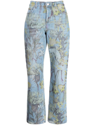 

Rewild Flora denim trousers, Stella McCartney Rewild Flora denim trousers