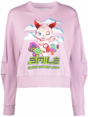 

Graphic-print sweatshirt, Stella McCartney Graphic-print sweatshirt
