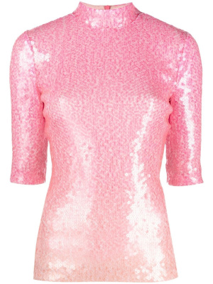 

Gradient-effect sequin top, Stella McCartney Gradient-effect sequin top