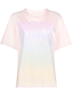 

Graphic-print cotton T-shirt, Stella McCartney Graphic-print cotton T-shirt