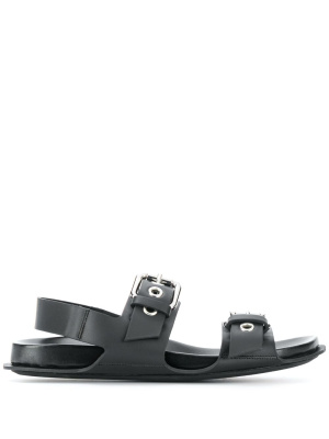 

Buckle-strap leather sandals, Marni Buckle-strap leather sandals