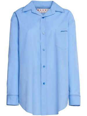 

Long-sleeve cotton shirt, Marni Long-sleeve cotton shirt