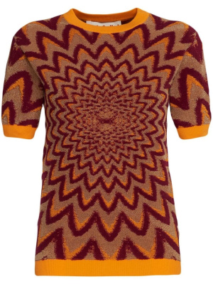 

Graphic-print crew-neck jumper, Marni Graphic-print crew-neck jumper