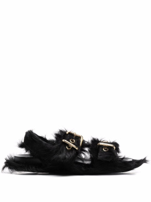 

Calf-hair flat sandals, Marni Calf-hair flat sandals