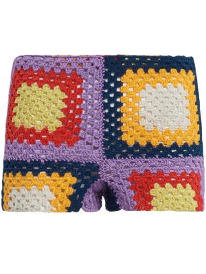 

Crochet patched shorts, Marni Crochet patched shorts