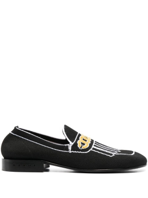 

25mm patterned intarsia loafers, Marni 25mm patterned intarsia loafers