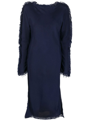 

Frayed edge midi dress, Marni Frayed edge midi dress