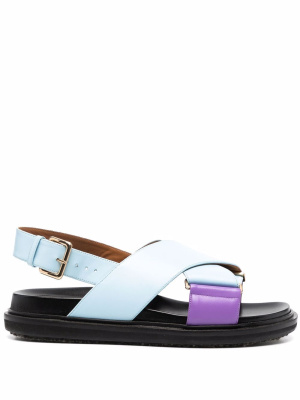 

Fussbett criss-cross strap sandals, Marni Fussbett criss-cross strap sandals