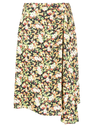 

Floral-print A-line skirt, Marni Floral-print A-line skirt