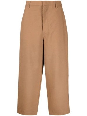 

Cropped straight leg trousers, Marni Cropped straight leg trousers