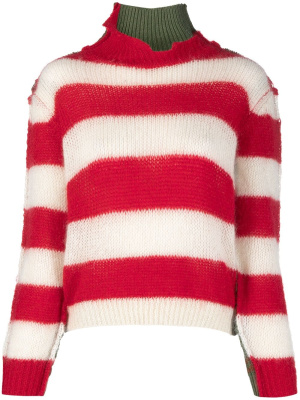 

Multi-panel striped jumper, Marni Multi-panel striped jumper