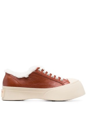 

Logo low-top sneakers, Marni Logo low-top sneakers