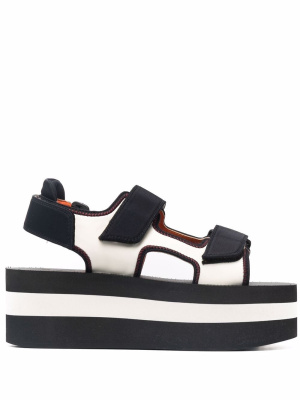 

Touch-strap platform sandals, Marni Touch-strap platform sandals