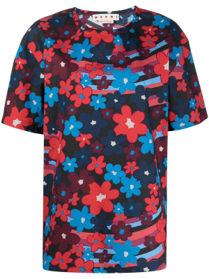 

Floral print T-shirt, Marni Floral print T-shirt