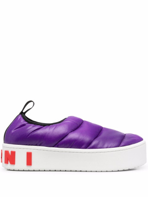 

Padded platform sneakers, Marni Padded platform sneakers