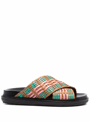 

Criss-cross flat sandals, Marni Criss-cross flat sandals