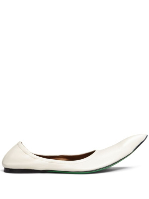 

Pointed-toe ballerinas, Marni Pointed-toe ballerinas