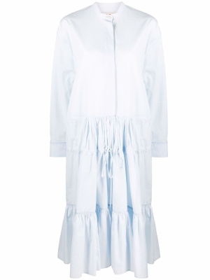 

Tiered ruched dress, Marni Tiered ruched dress