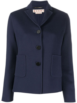 

Single-breasted wool-cashmere jacket, Marni Single-breasted wool-cashmere jacket