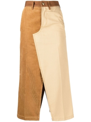 

Two-tone cotton skirt, Marni Two-tone cotton skirt