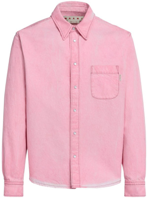 

Long-sleeve button-fastening shirt, Marni Long-sleeve button-fastening shirt